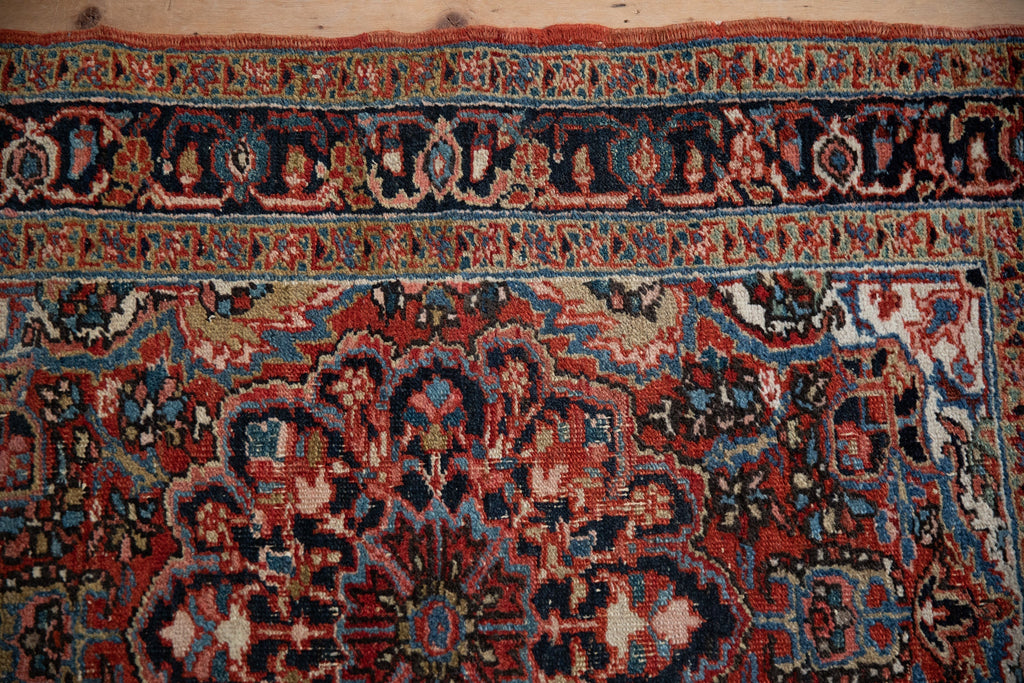 3x4 Vintage Fine Heriz Square Rug