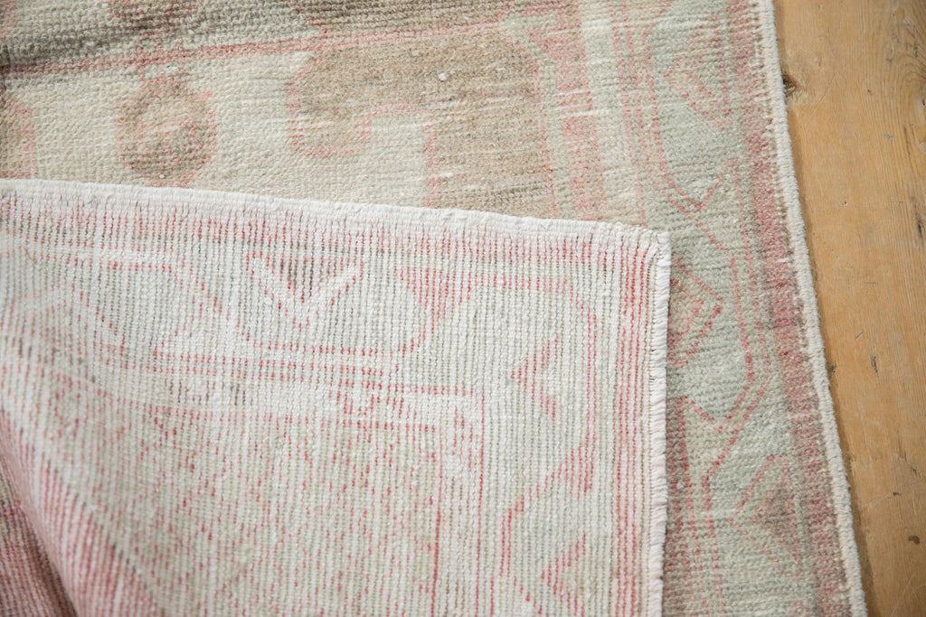 2.5x5.5 Vintage Distressed Oushak Rug Runner