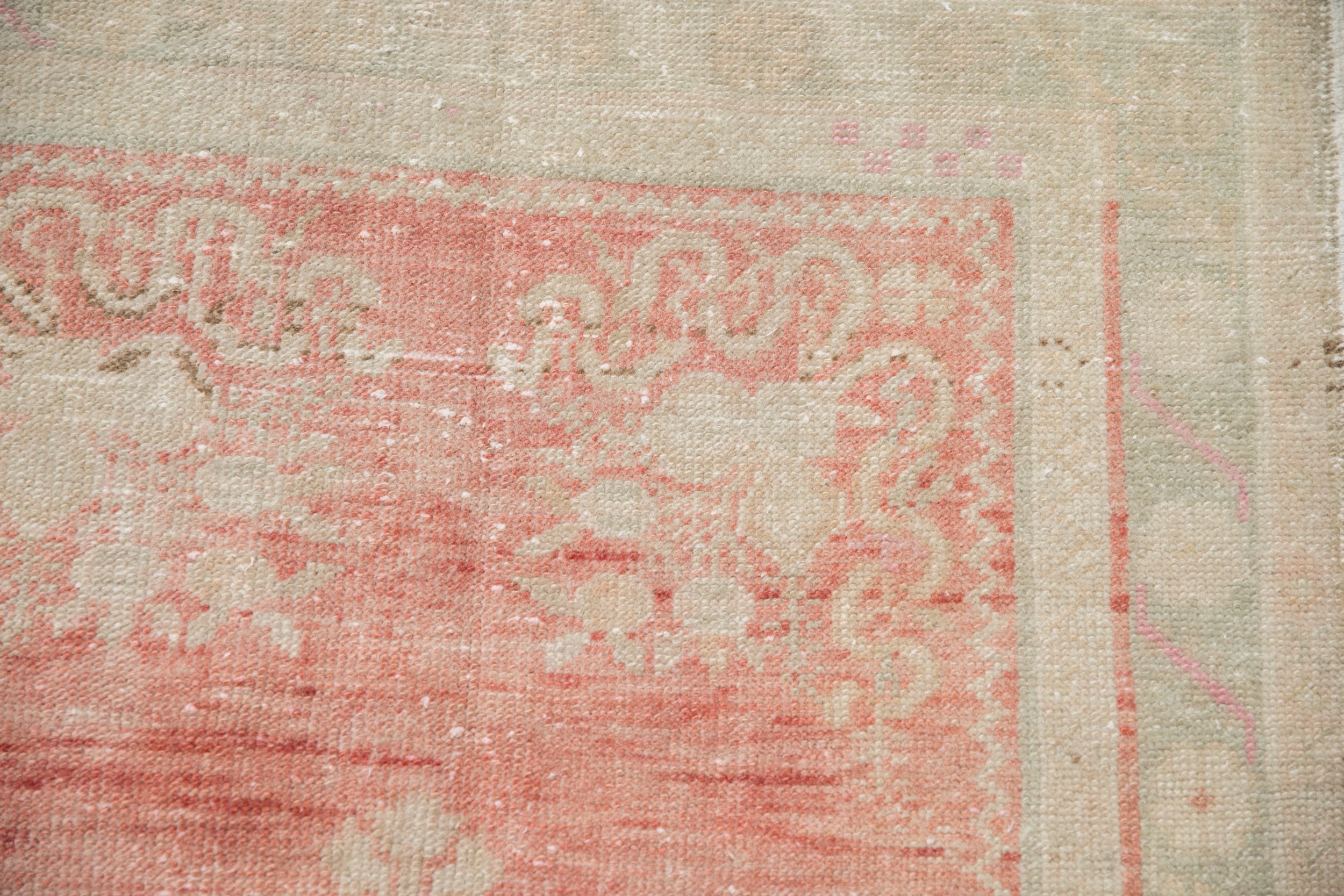 3x6 Vintage Distressed Oushak Rug Runner