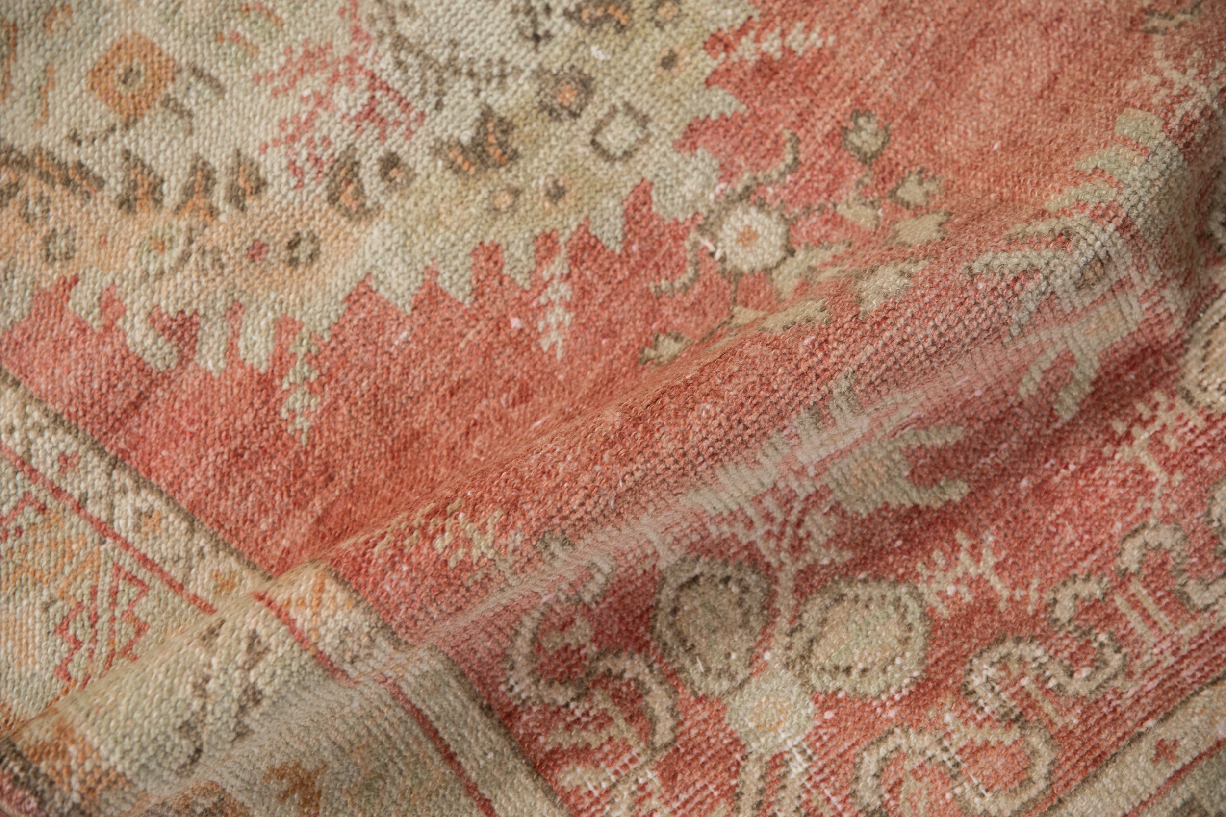 3x6 Vintage Distressed Oushak Rug Runner