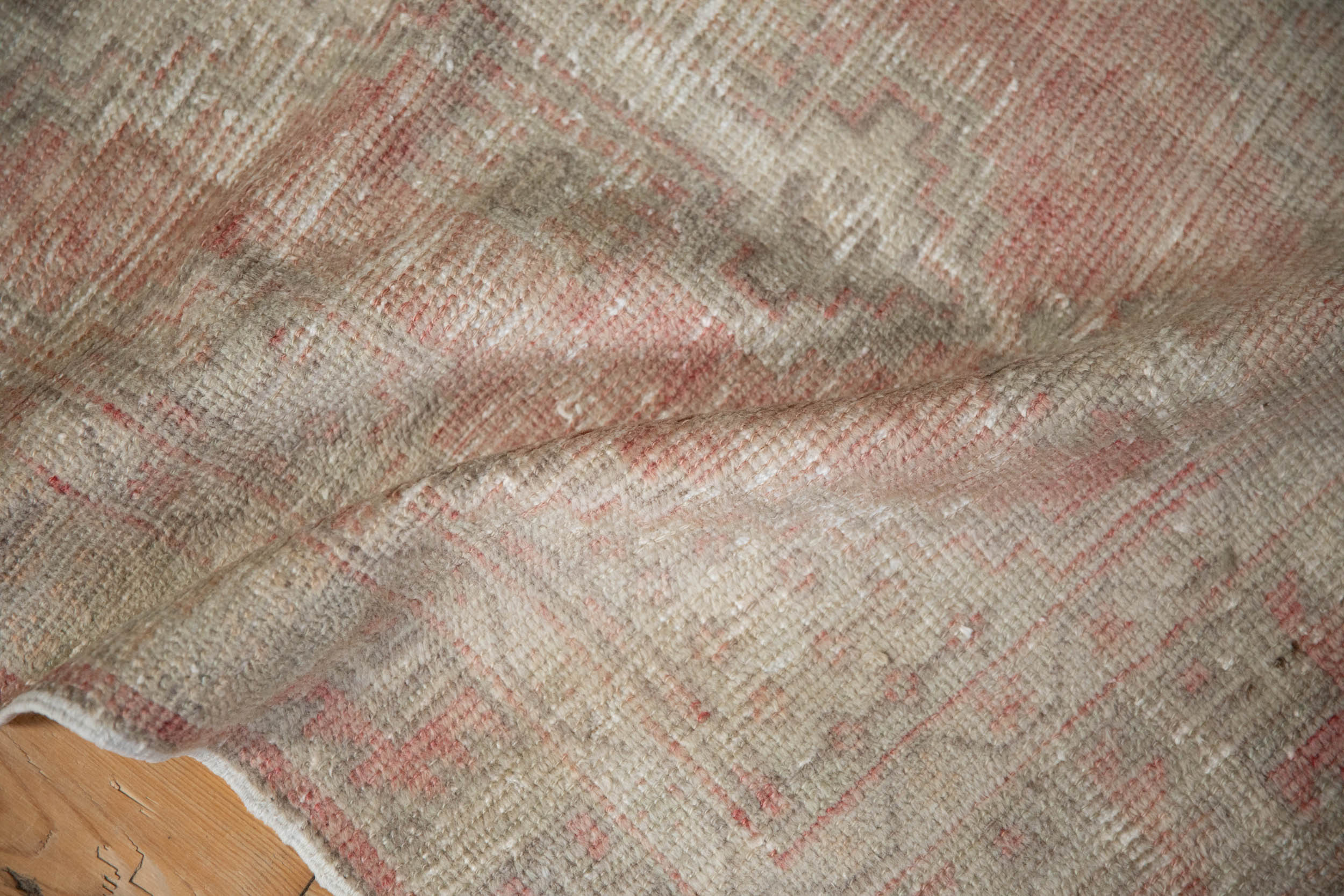 2.5x5 Vintage Distressed Oushak Rug Runner