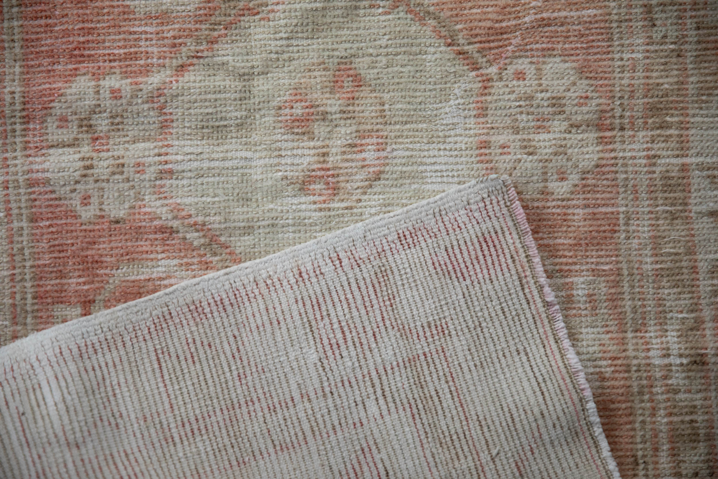 2.5x5.5 Vintage Distressed Oushak Rug Runner
