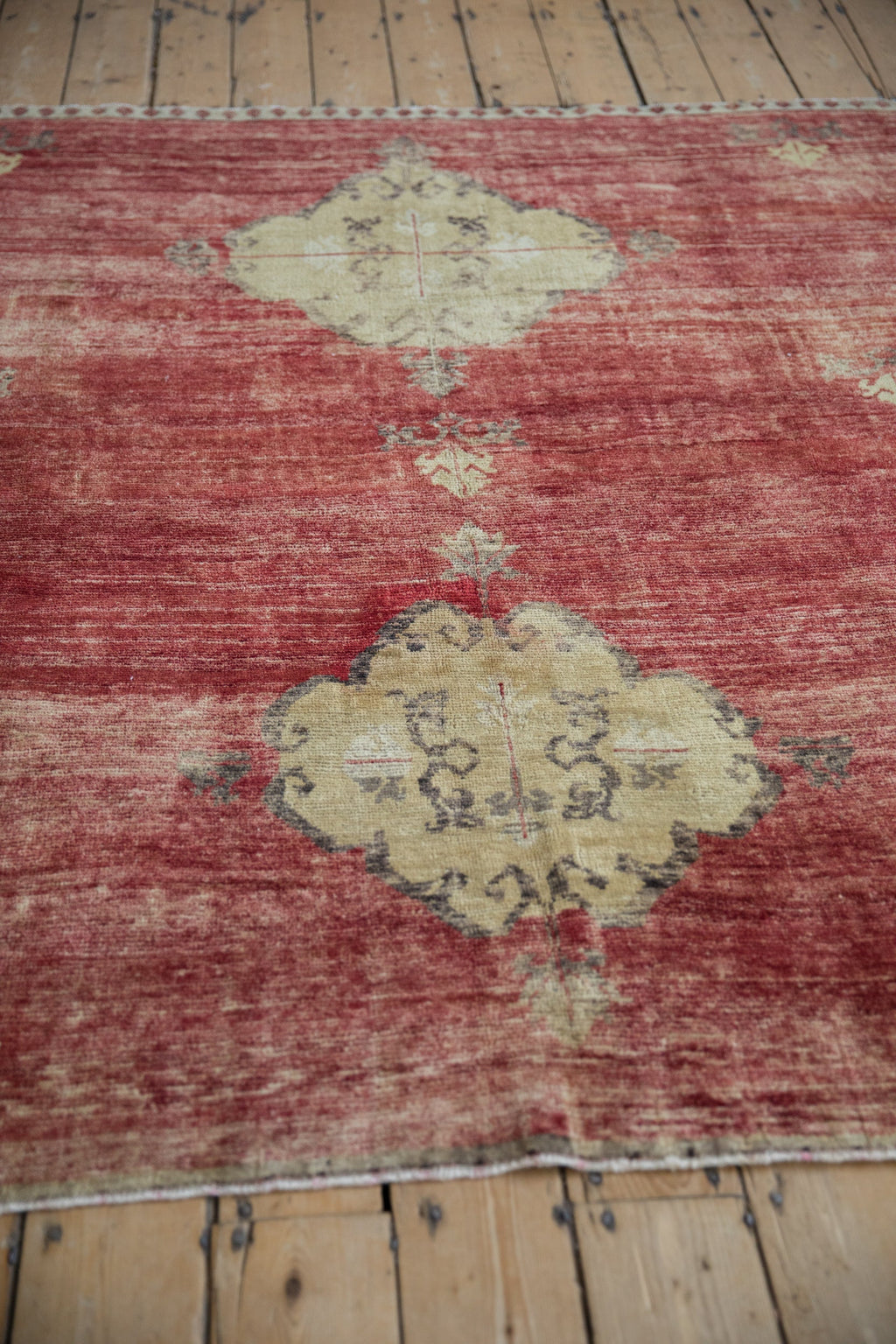6x7 Vintage Fragment Kars Square Carpet