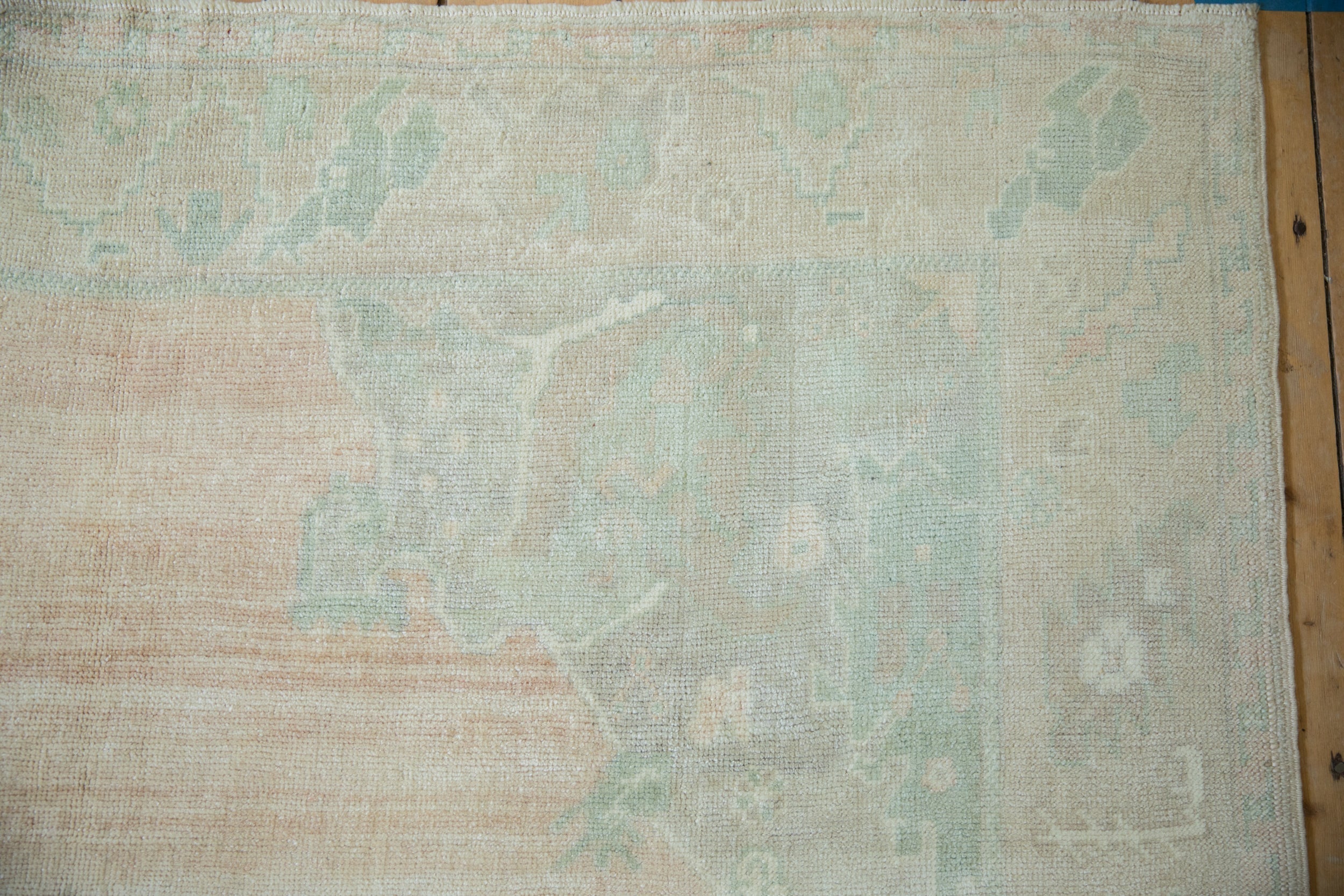 5.5x8.5 Vintage Distressed Oushak Carpet