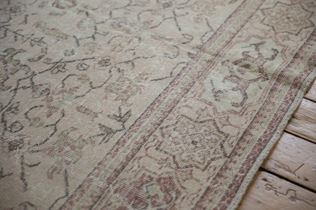 7x10.5 Vintage Distressed Oushak Carpet