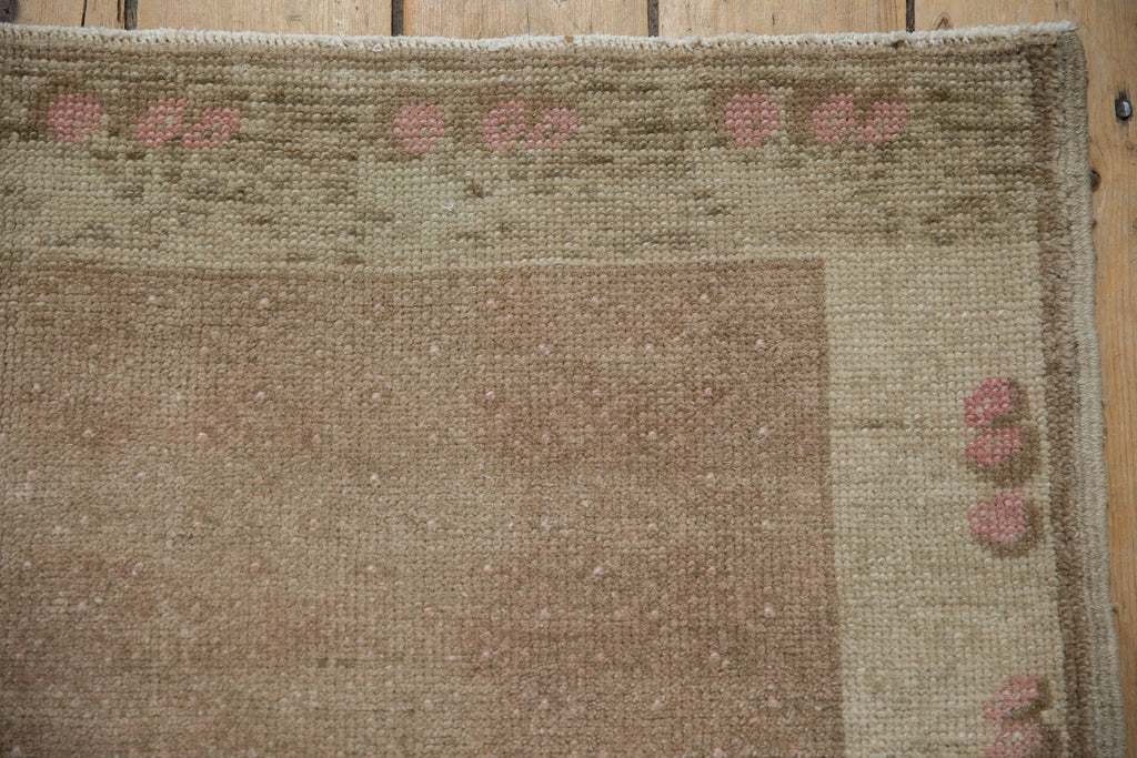 4x6 Vintage Distressed Oushak Rug