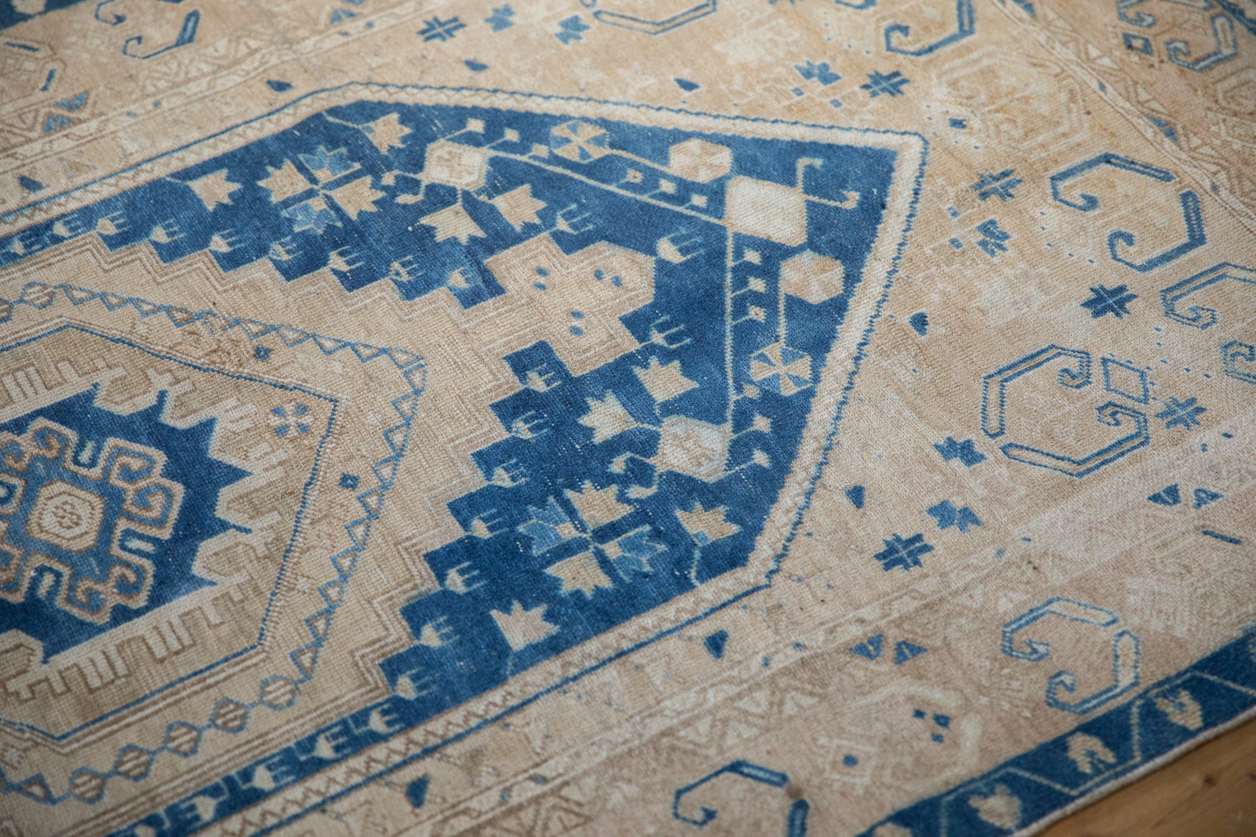 3.5x7 Vintage Distressed Oushak Rug Runner