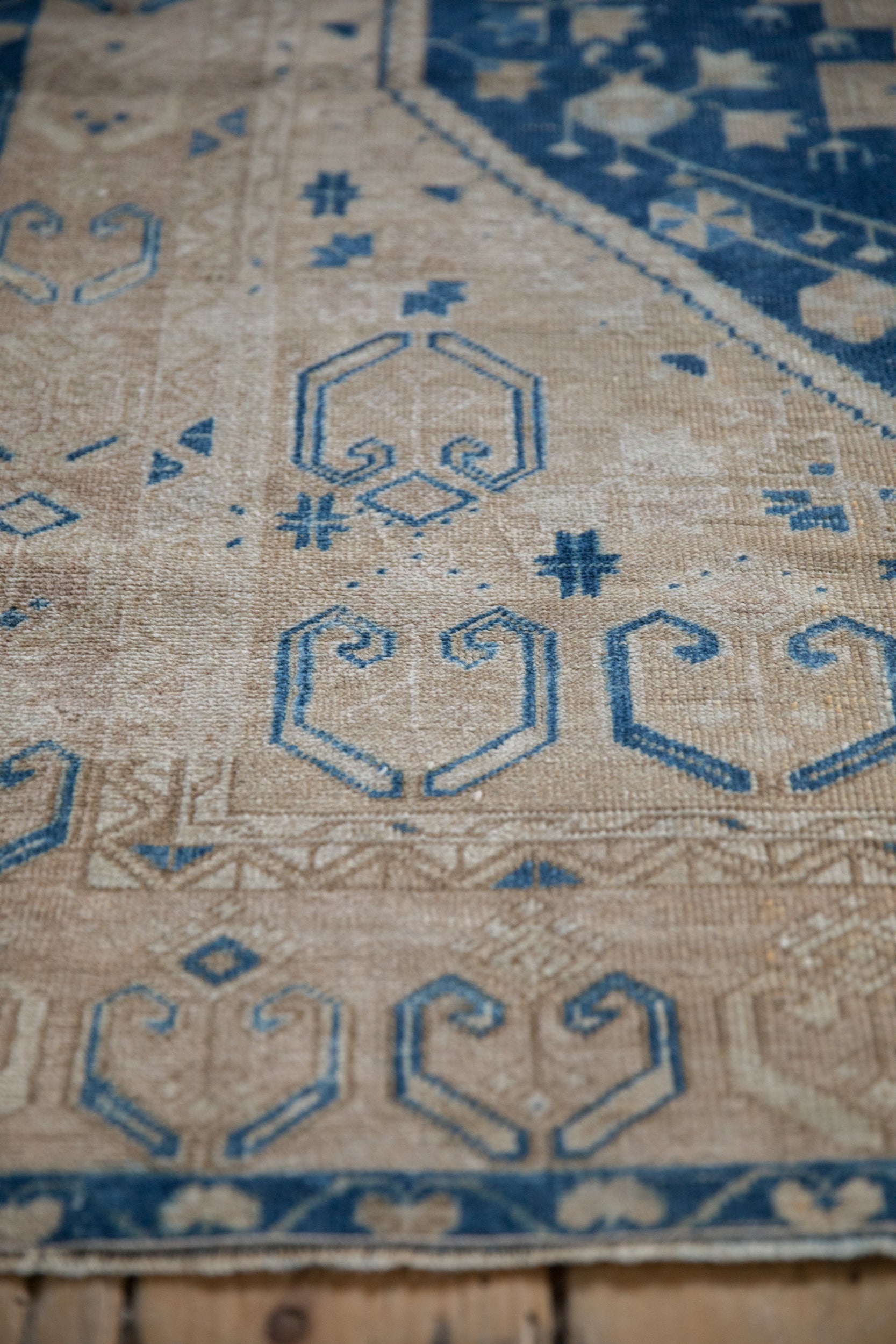3.5x7 Vintage Distressed Oushak Rug Runner