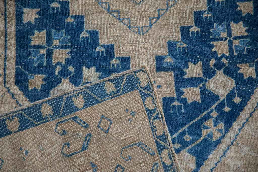 3.5x7 Vintage Distressed Oushak Rug Runner
