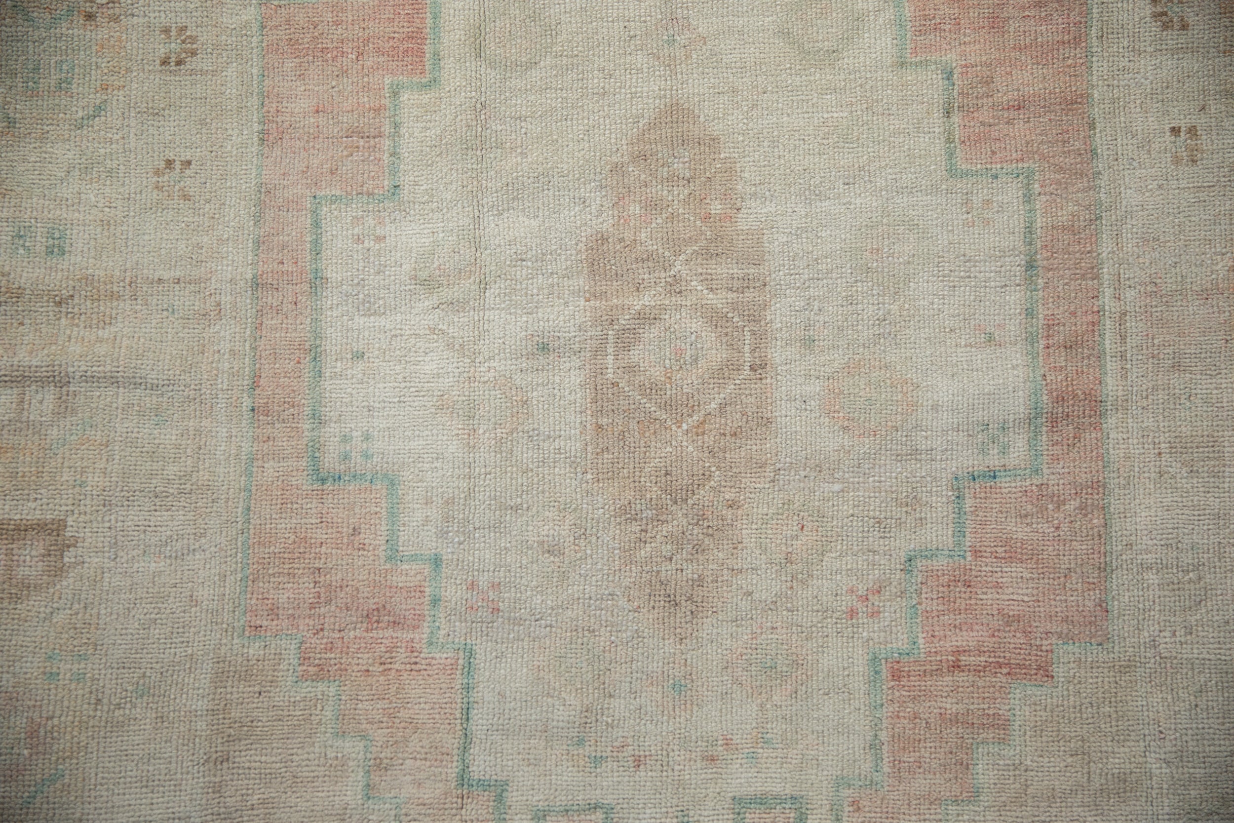 4x7.5 Vintage Distressed Oushak Rug