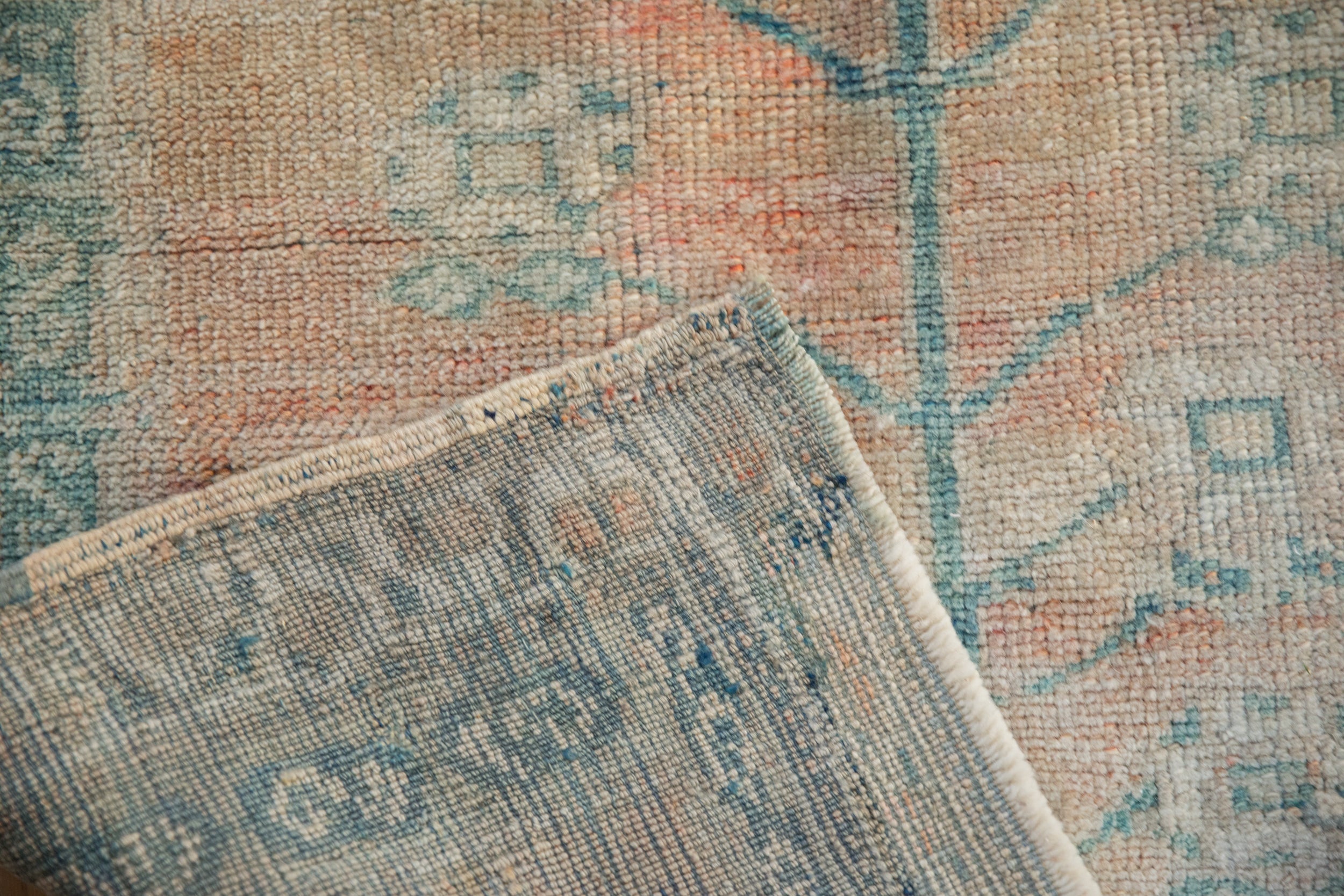 2.5x3.5 Vintage Distressed Oushak Rug