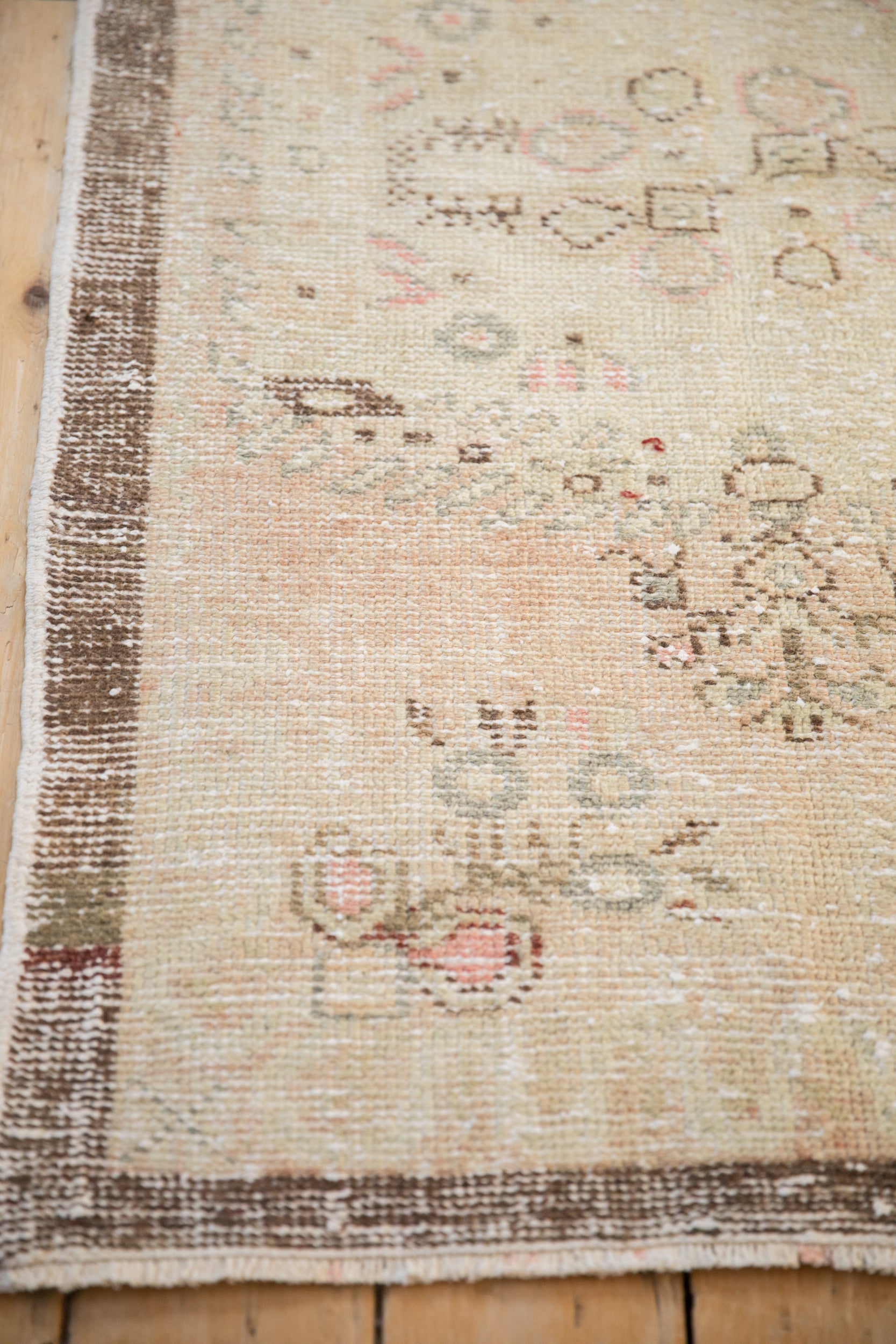 2.5x5 Vintage Distressed Oushak Rug Runner