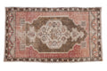 2.5x4 Vintage Distressed Oushak Rug