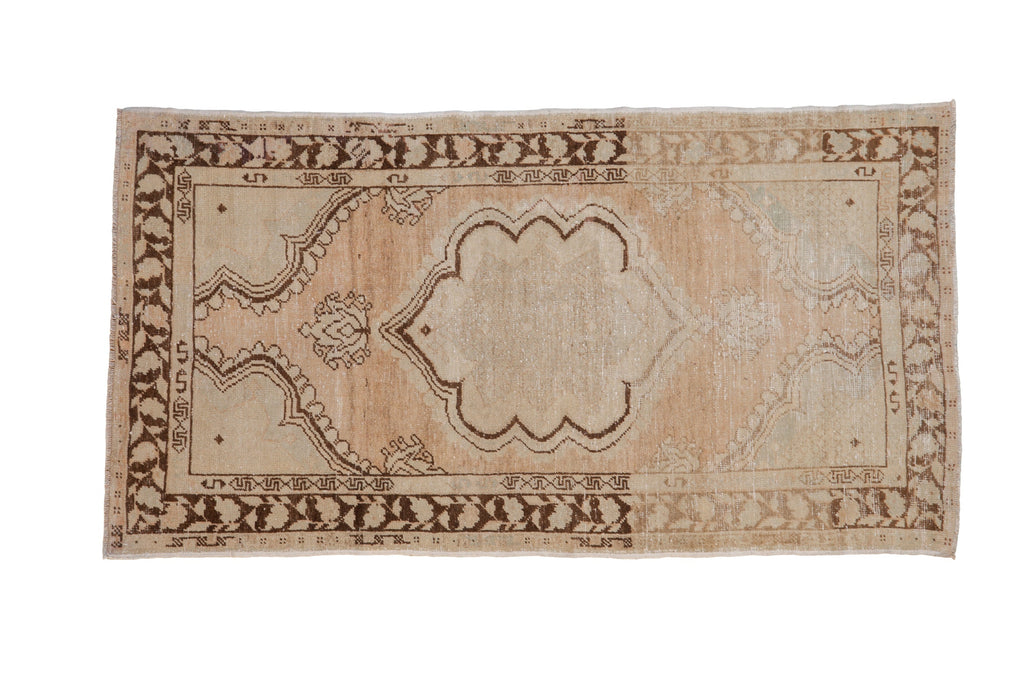 3x5.5 Vintage Distressed Oushak Rug