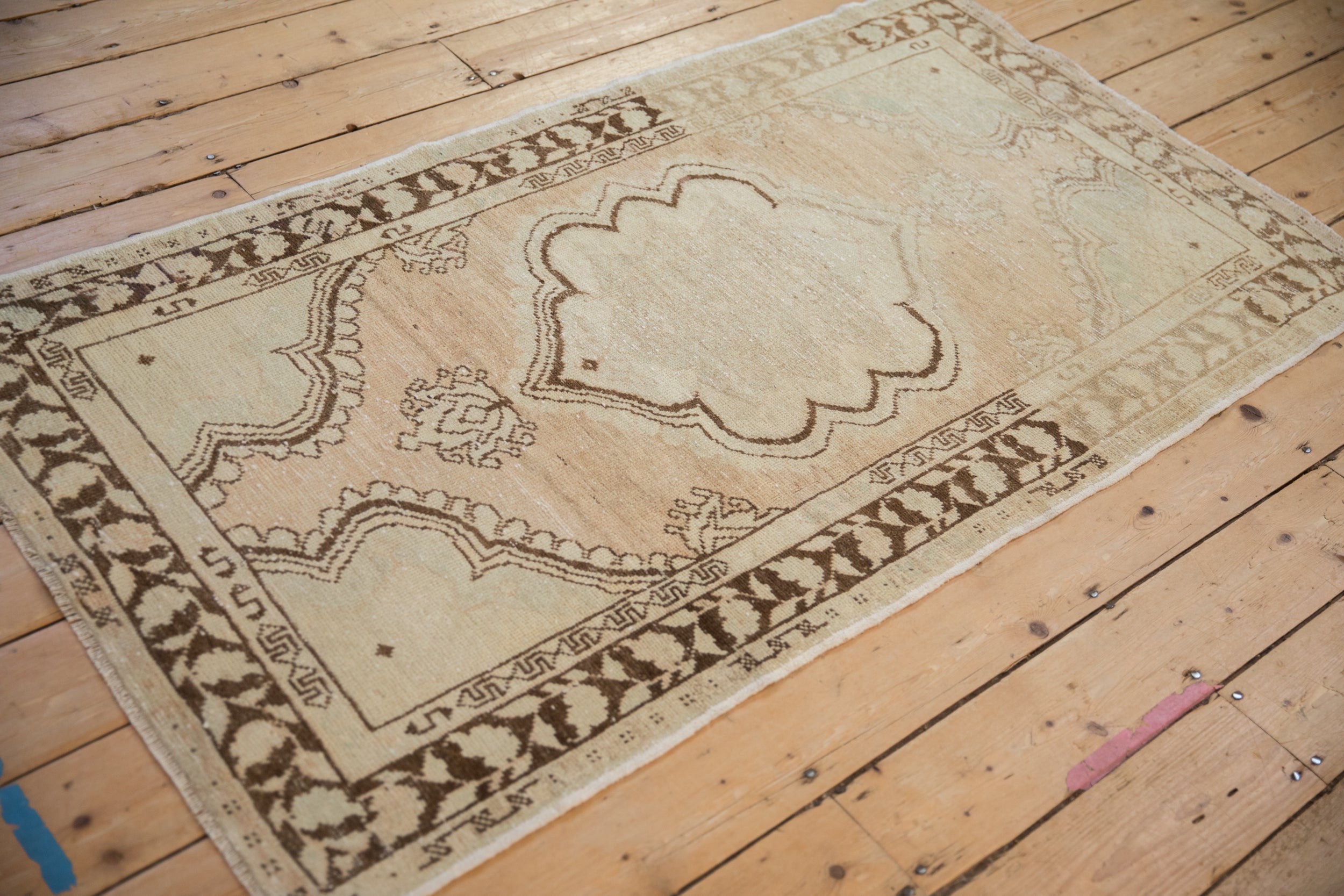 3x5.5 Vintage Distressed Oushak Rug