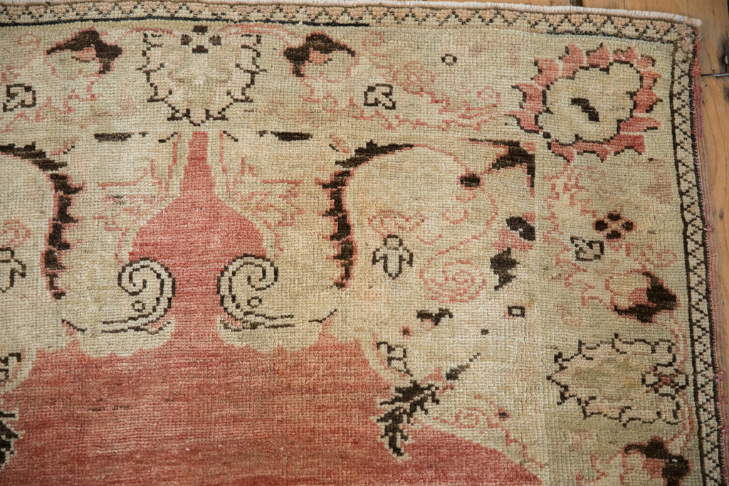 3x6 Vintage Distressed Oushak Rug Runner