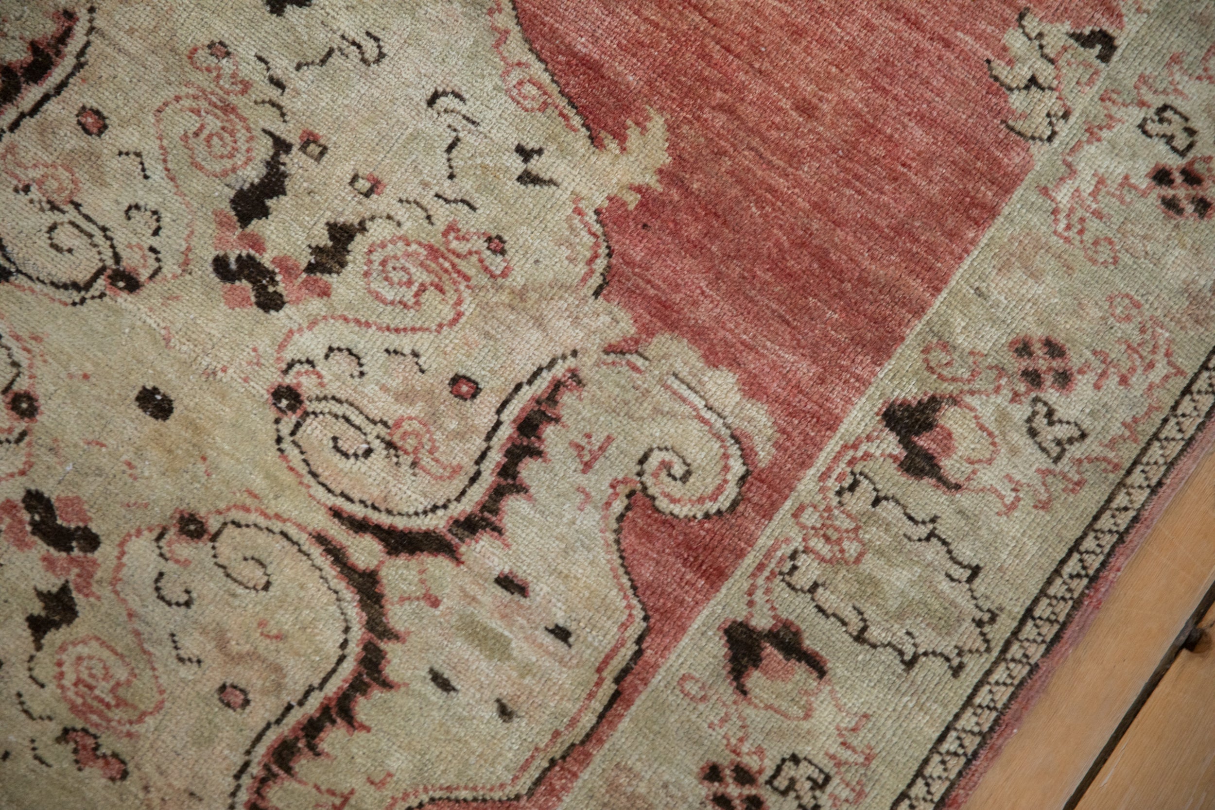 3x6 Vintage Distressed Oushak Rug Runner
