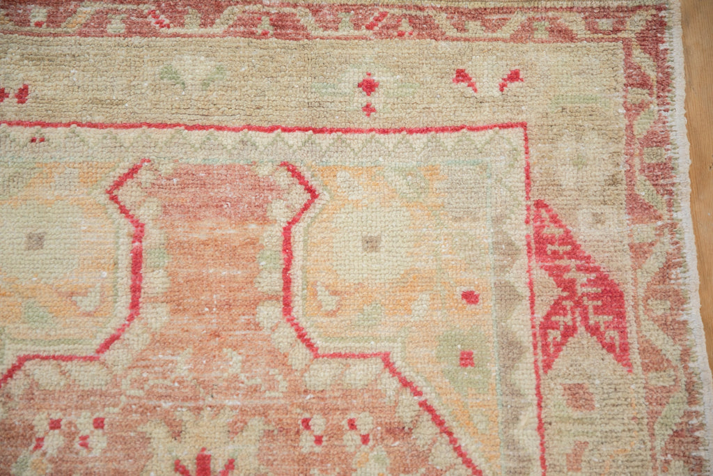 3x5 Vintage Distressed Oushak Rug