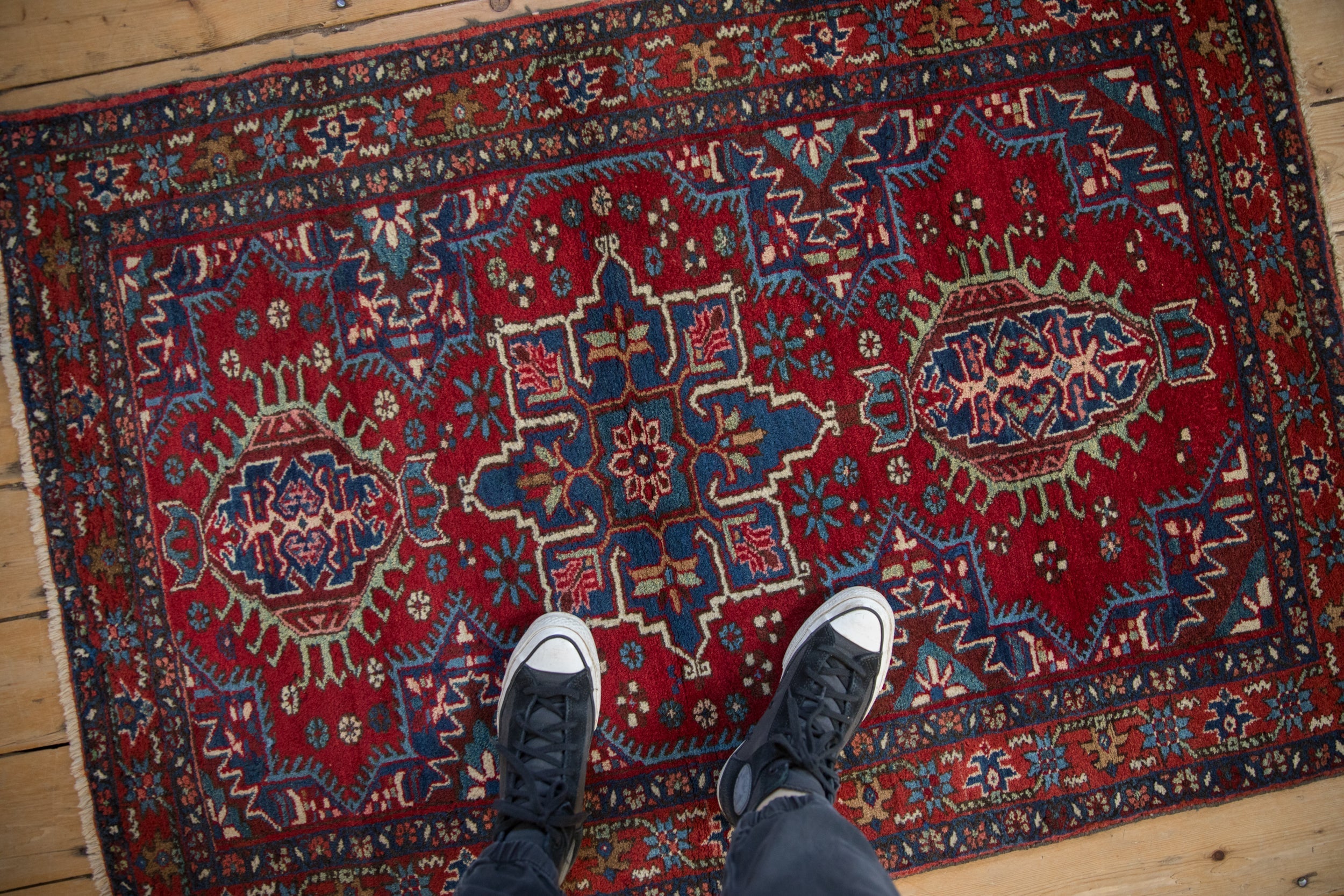 3x4.5 Vintage Fine Karaja Rug