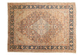 4x6 Fine Antique Tabriz Area Rug