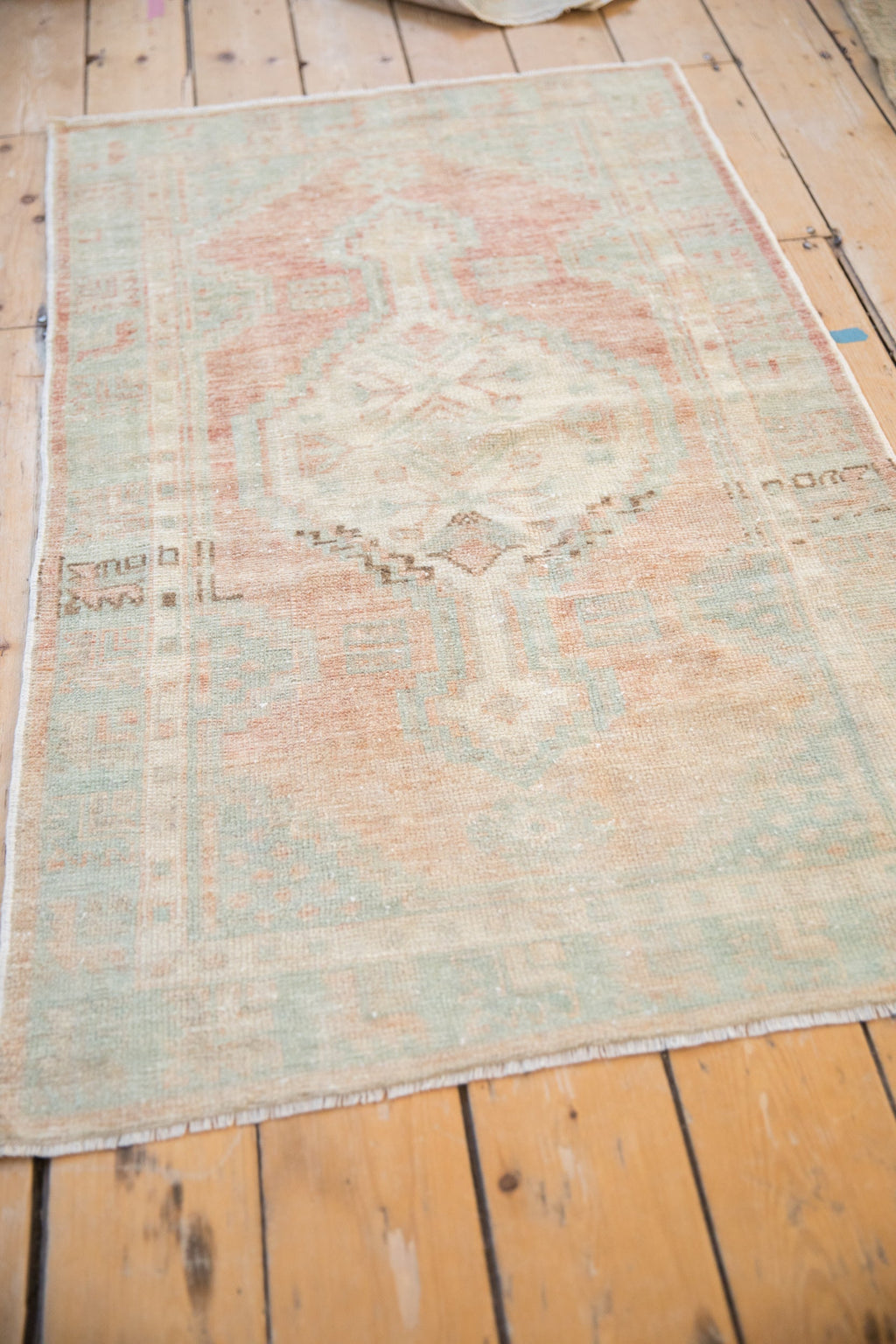 2.5x4.5 Vintage Distressed Oushak Rug
