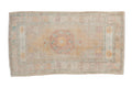 2x4 Vintage Distressed Oushak Rug Runner