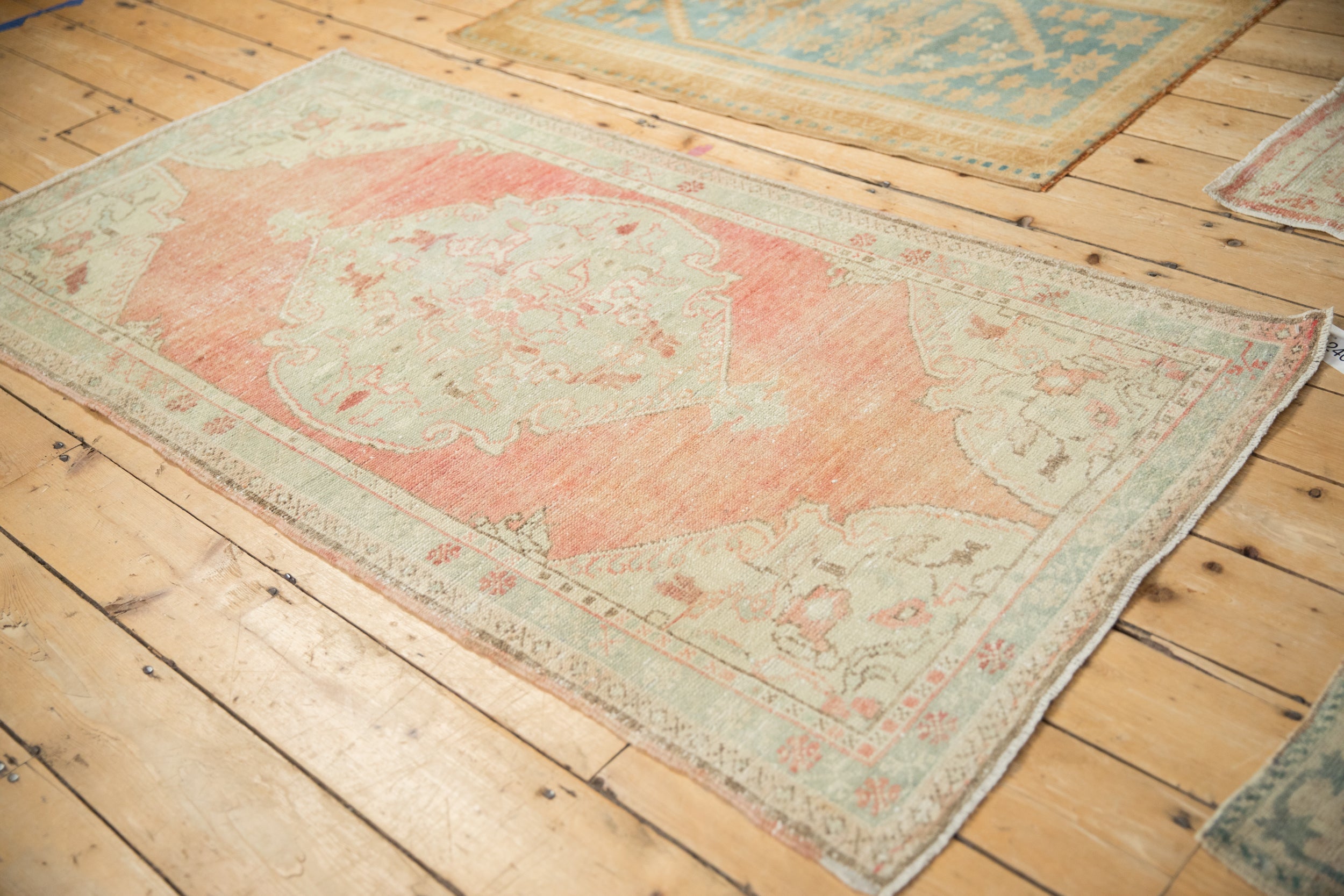 3x5.5 Vintage Distressed Oushak Rug