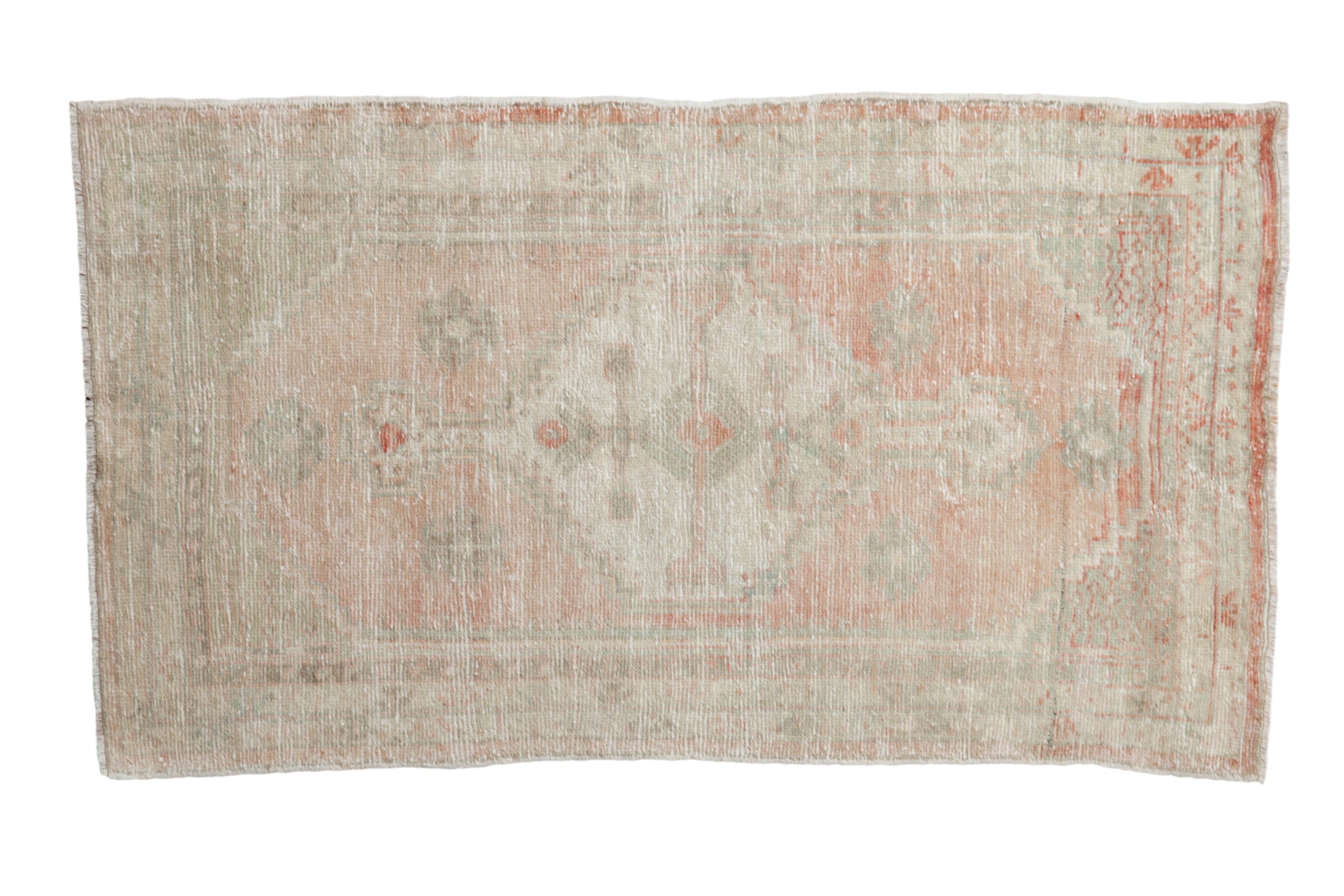 2.5x4.5 Vintage Distressed Oushak Rug