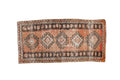 2x4.5 Vintage Distressed Oushak Rug Runner