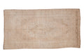 4x8 Vintage Distressed Oushak Rug Runner
