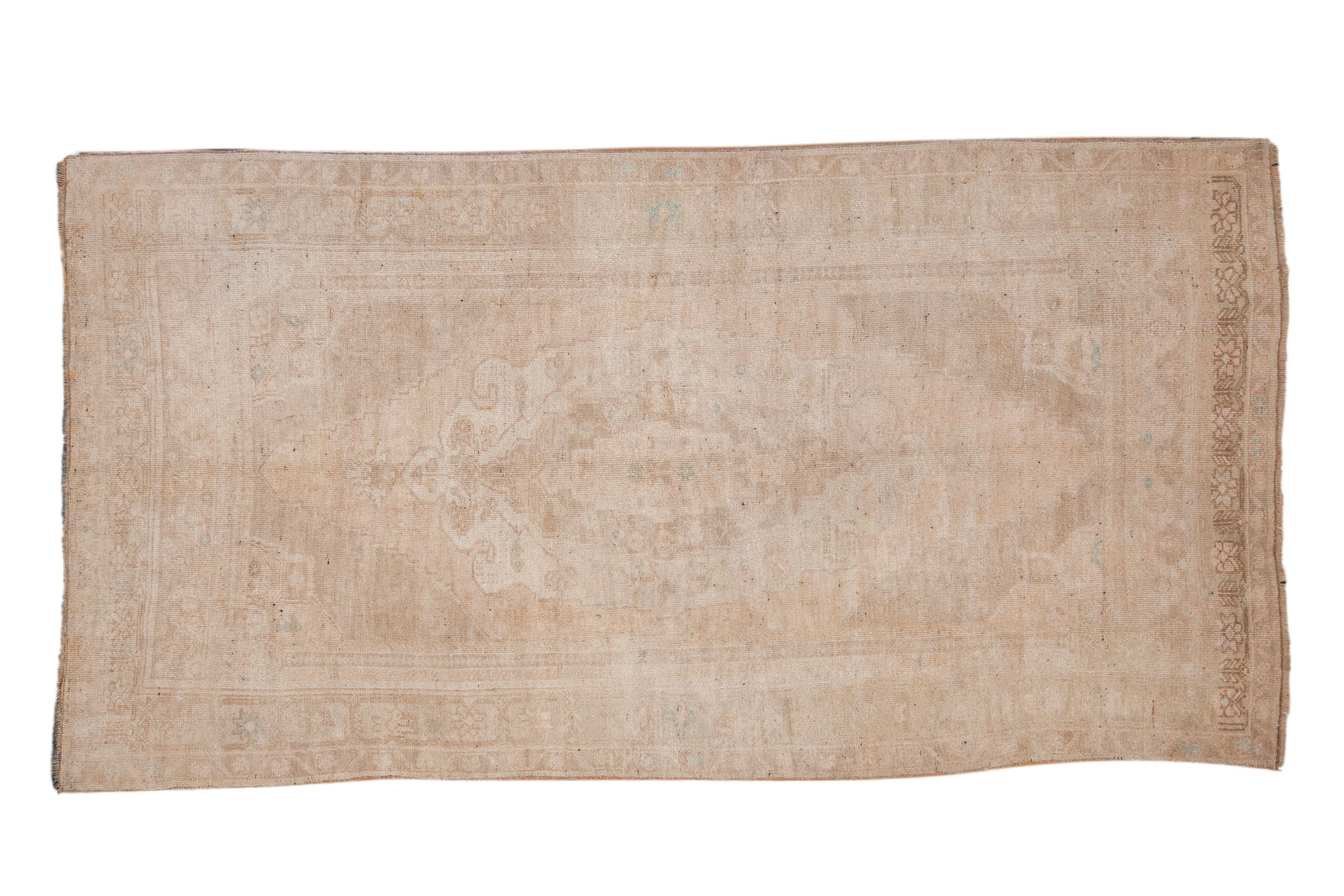 4x8 Vintage Distressed Oushak Rug Runner