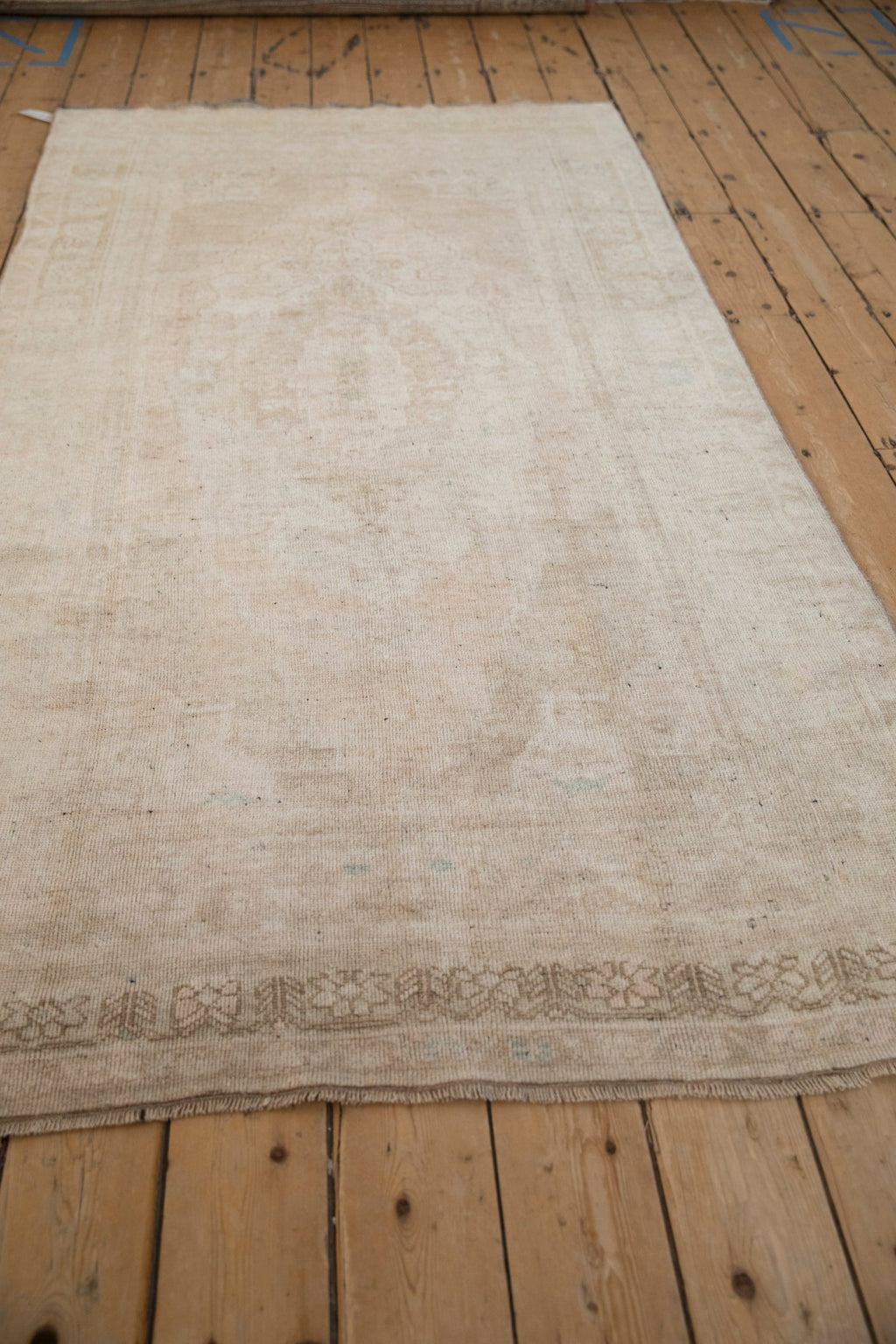 4x8 Vintage Distressed Oushak Rug Runner