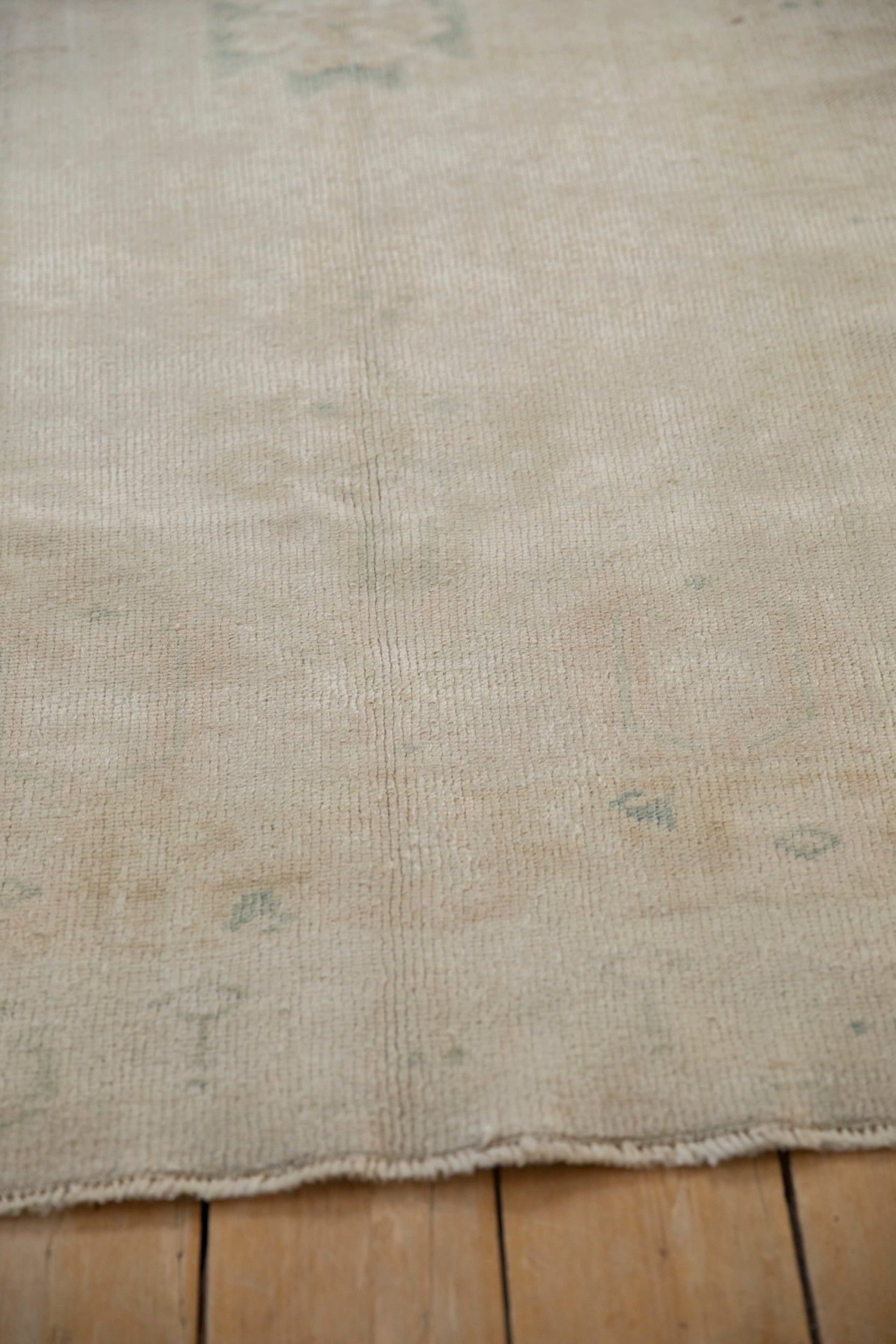 3x6.5 Vintage Distressed Oushak Rug Runner