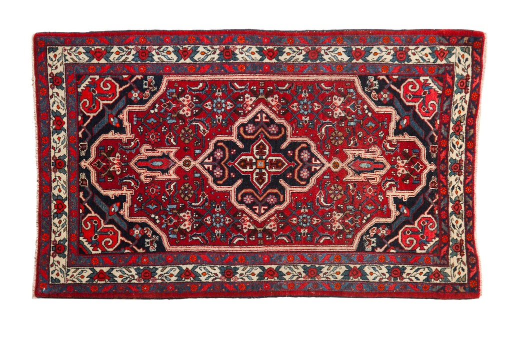 2.5x4.5 Vintage Bijar Rug