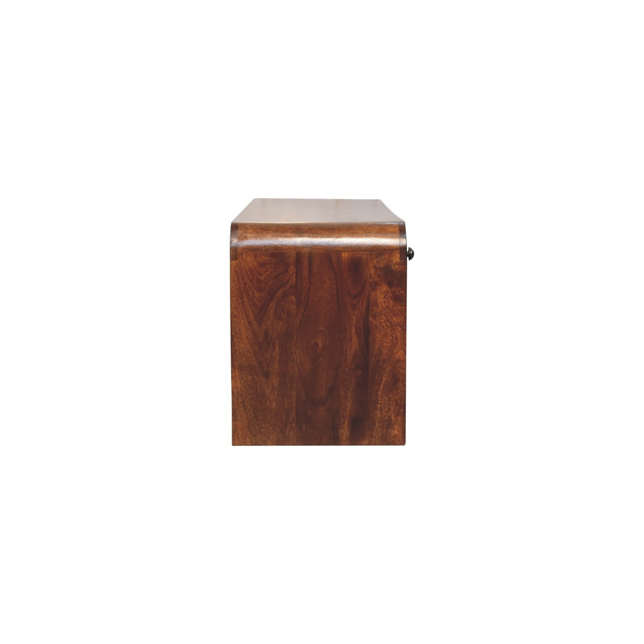 Solid Wood Aspen Slim Media Unit