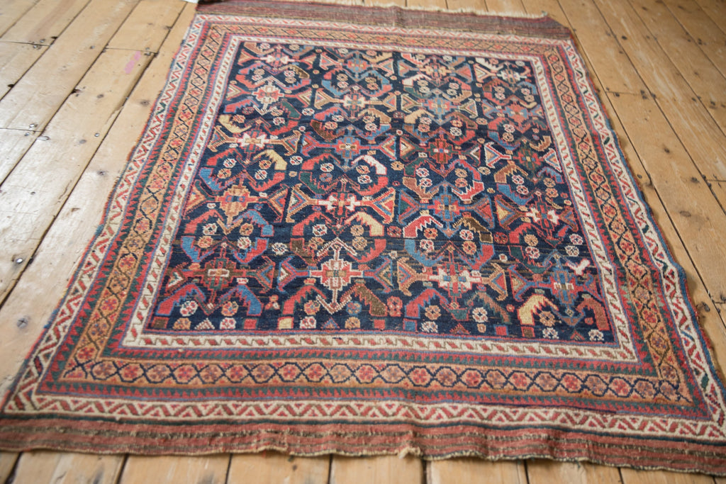 4x5.5 Antique Afshar Rug