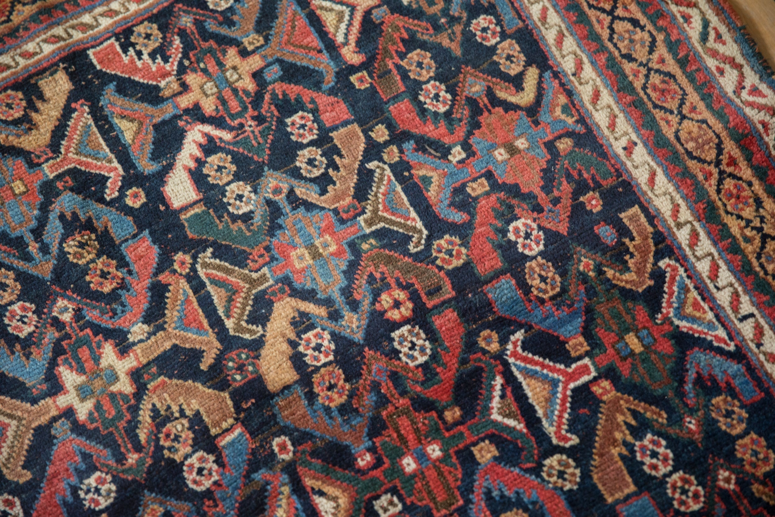 4x5.5 Antique Afshar Rug
