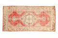 2.5x5 Vintage Distressed Oushak Rug Runner