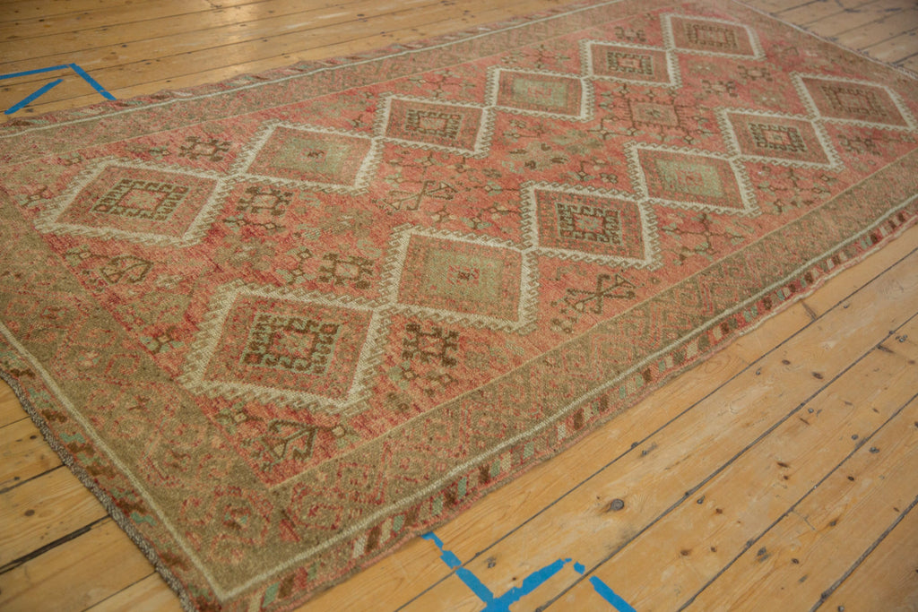 5.5x11 Vintage Distressed Kurdish Rug Runner