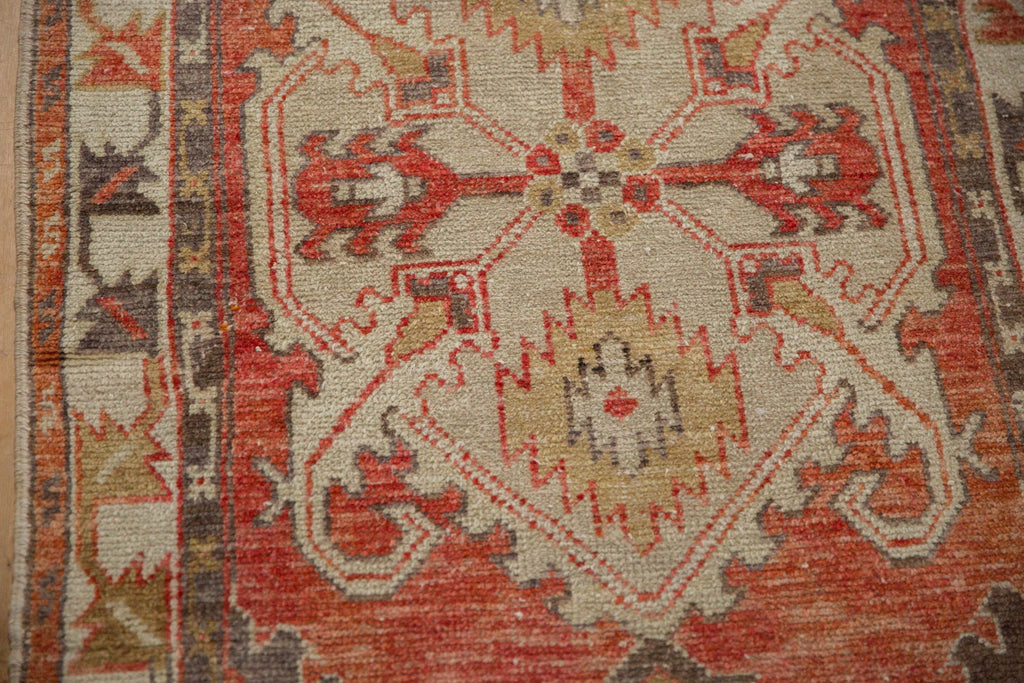 2.5x6 Vintage Distressed Oushak Rug Runner