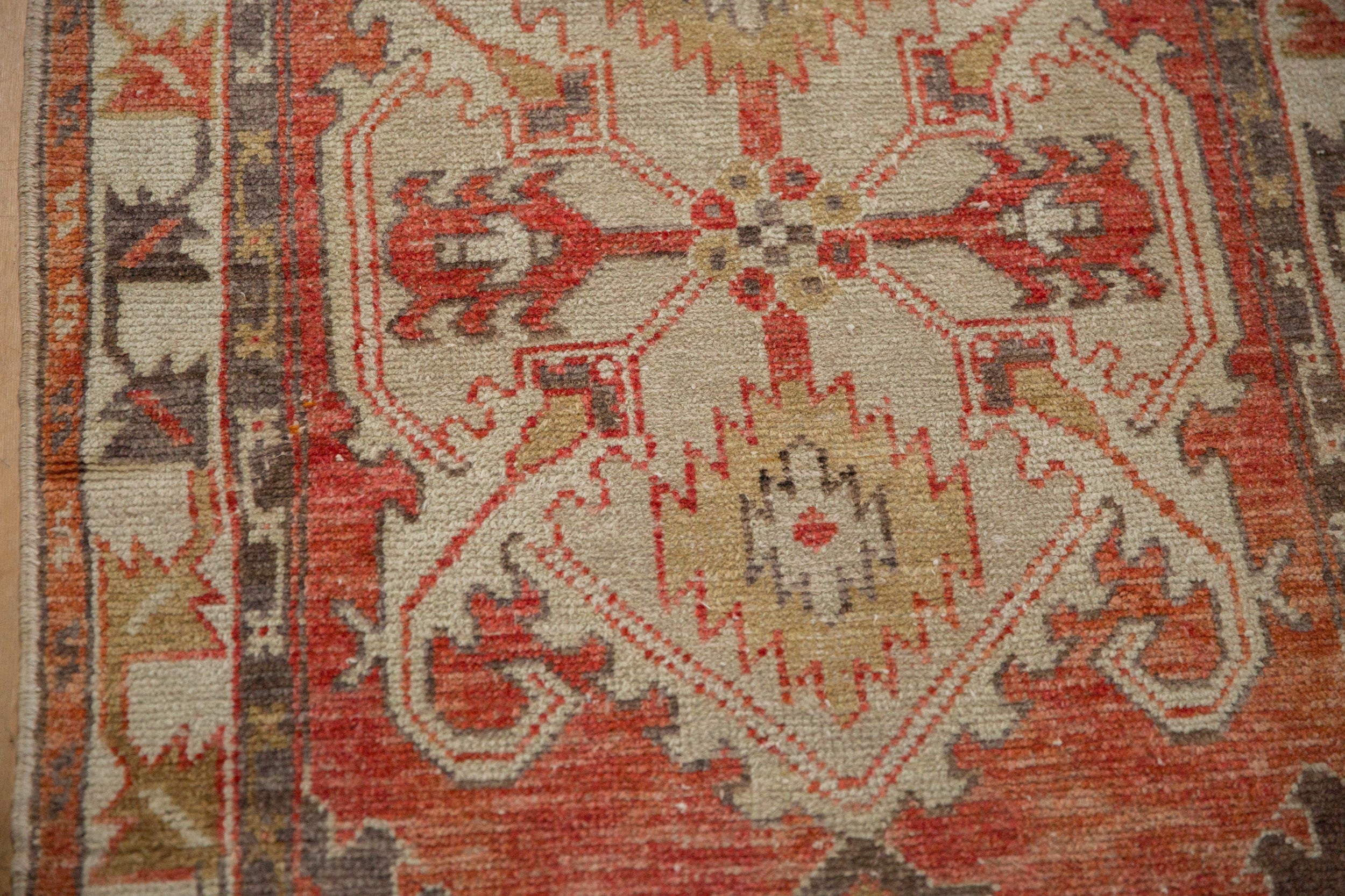 2.5x6 Vintage Distressed Oushak Rug Runner