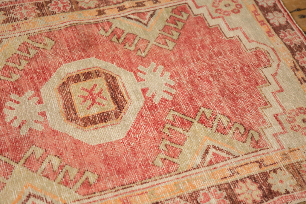 2.5x4.5 Vintage Distressed Oushak Rug