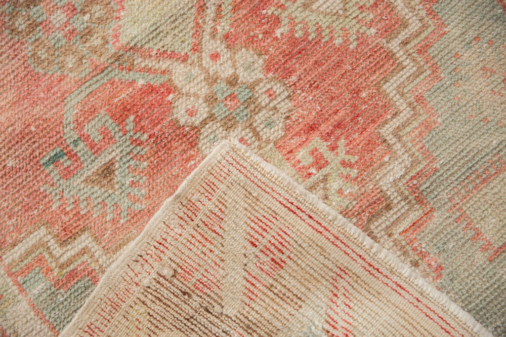 2.5x5 Vintage Distressed Oushak Rug Runner