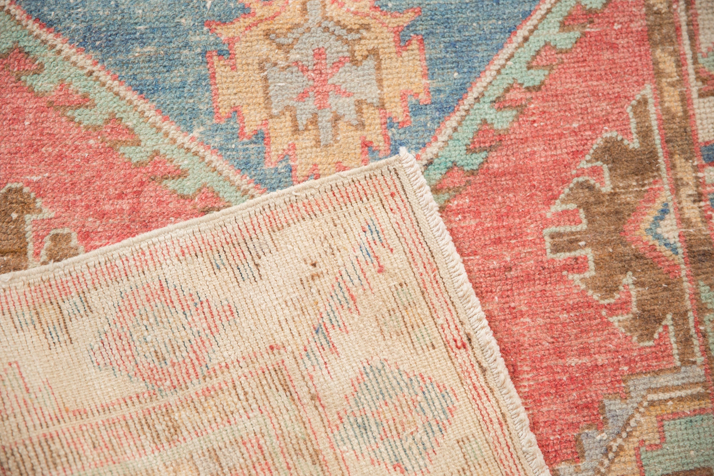 3x5.5 Vintage Distressed Oushak Rug