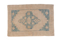 2.5x3.5 Distressed Oushak Rug
