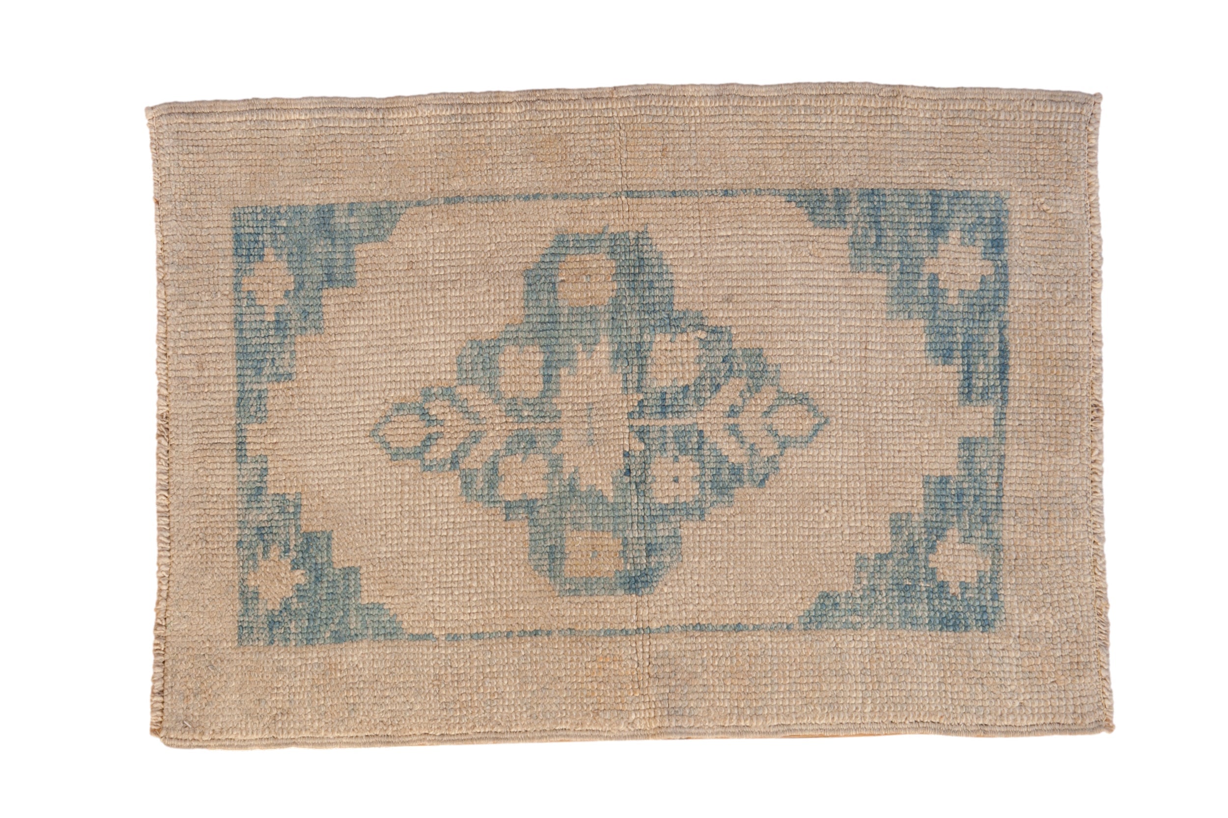 2.5x3.5 Distressed Oushak Rug
