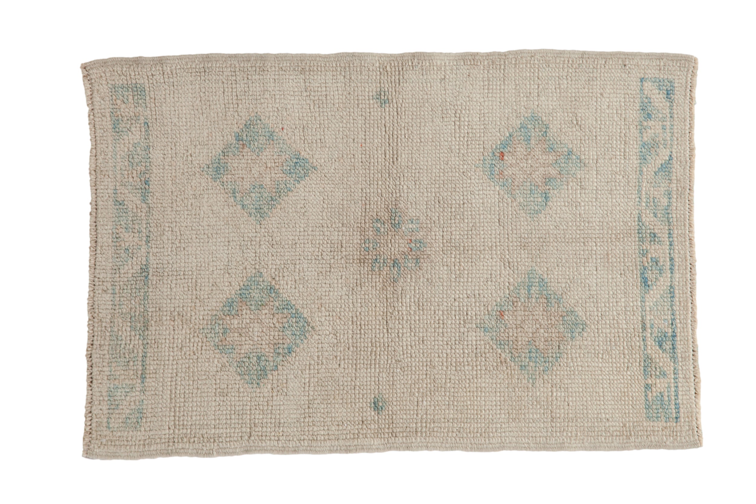 2x3.5 Distressed Oushak Rug