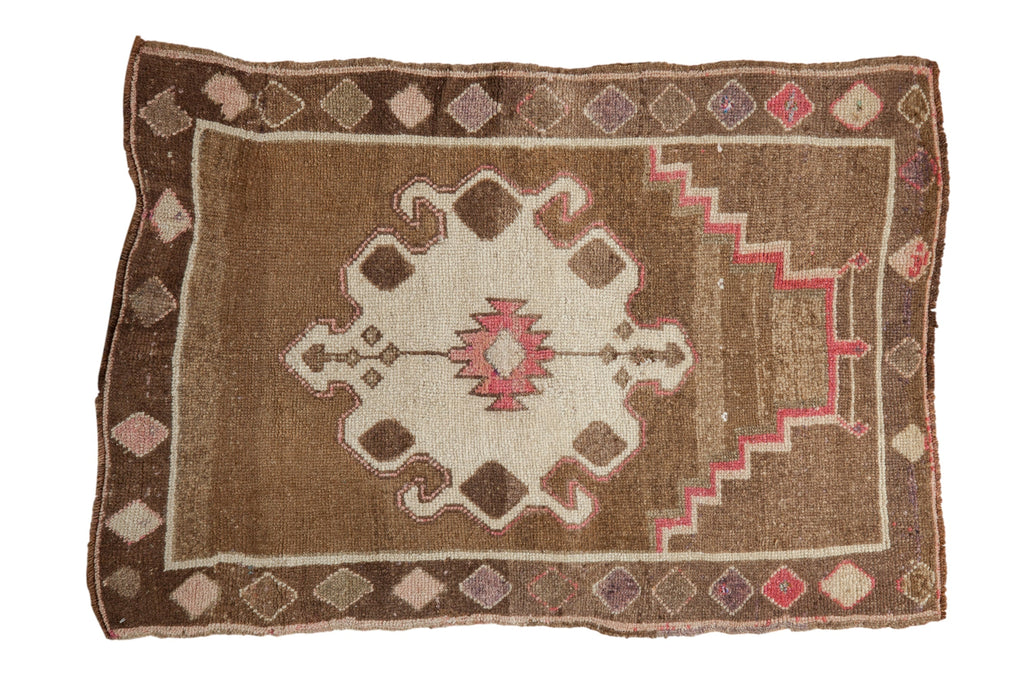 3x4.5 Vintage Distressed Kars Rug