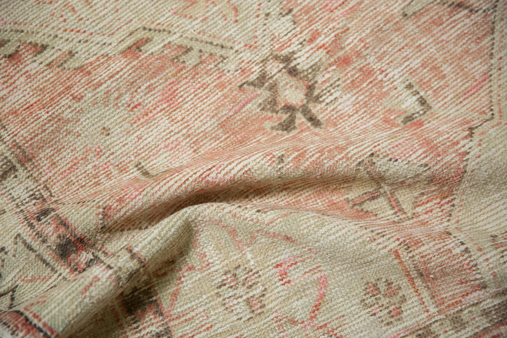 2.5x5 Vintage Distressed Oushak Rug Runner