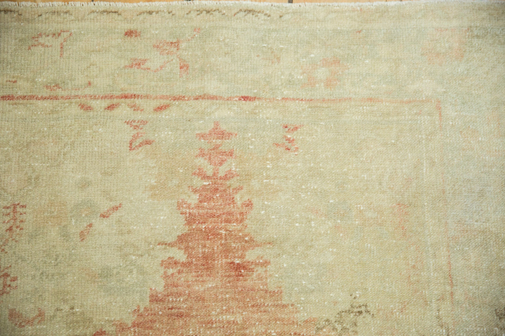 3.5x7 Vintage Distressed Oushak Rug Runner